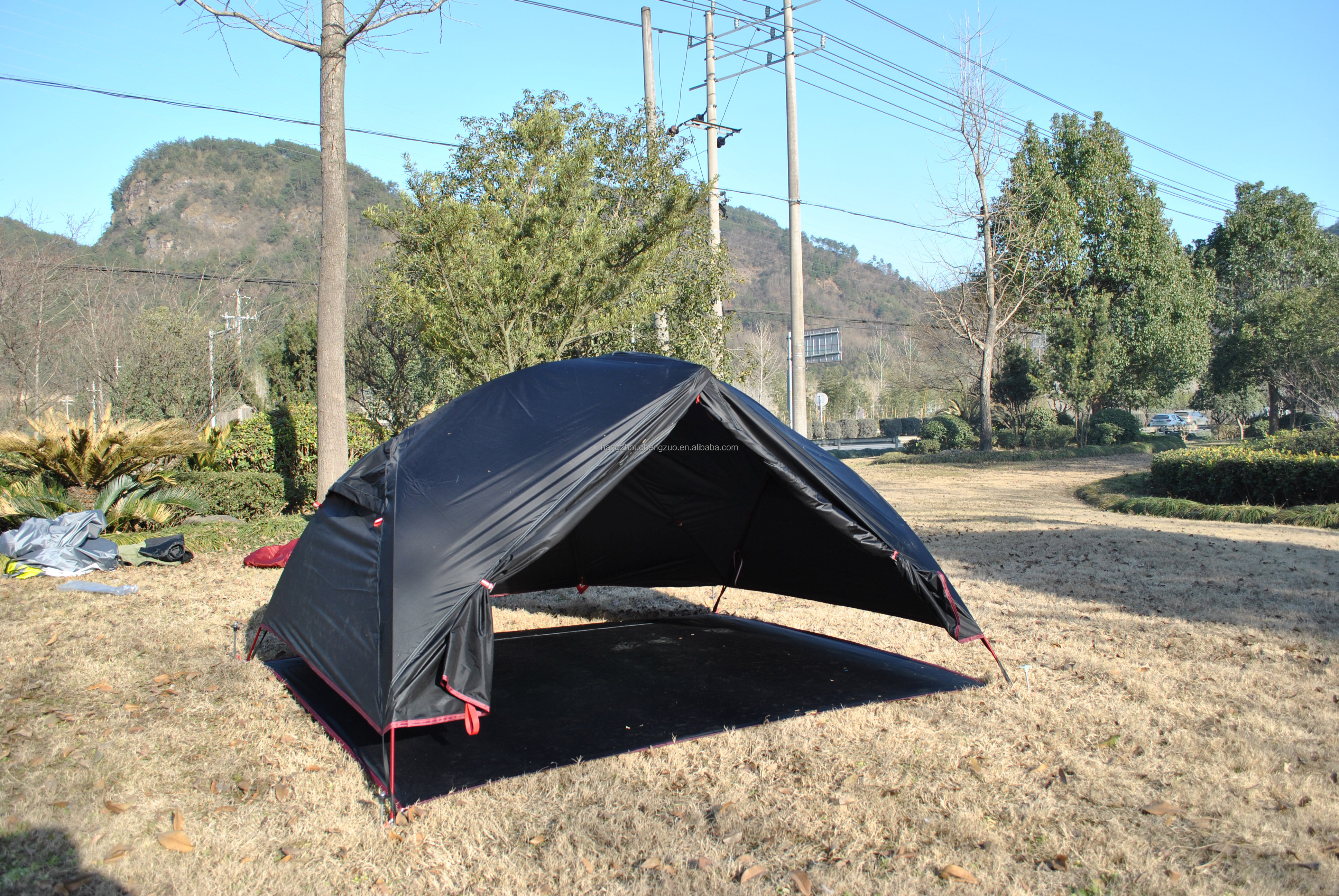 Cheap Goat Tents 3~4 Person 4 Season Ultralight 20D Nylon coated Silicone Waterproof 4000mm Camping Tent,CZX 460 NX 3 Person Ultralight tent Tents 